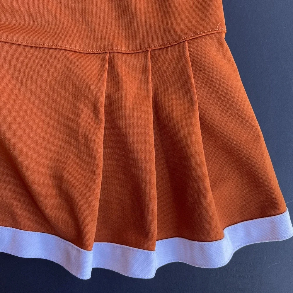 Texas Longhorns UT Kids Cheerleader Uniform Dress Youth Girls Sz 7/8 NCAA KA Inc